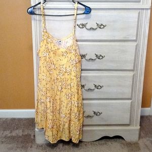 Yellow Floral Sundress